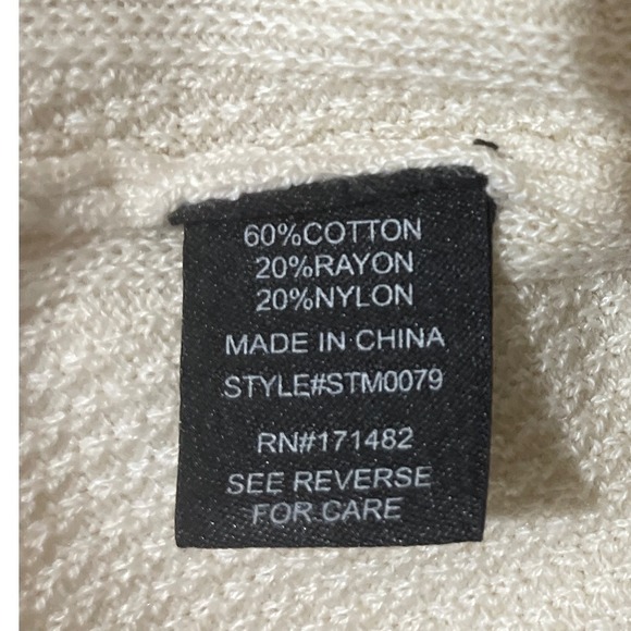 Art of Rhetoric Sweater Men's Knit Cardigan Embroidered‎ Red Lobster Pockets M - Picture 5 of 9